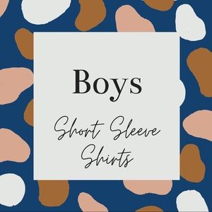 Boys’ short sleeve shirt